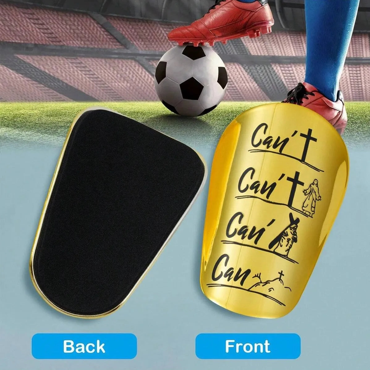 Ultra-Lightweight Football Shin Guards – Durable & Comfortable for Soccer & All Sports