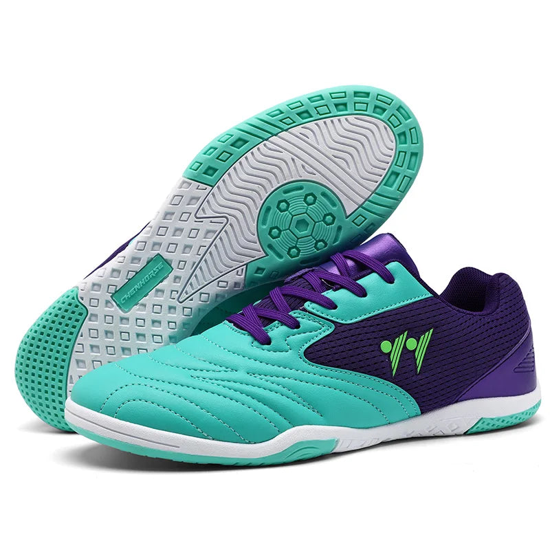 Men's High-Top Indoor & Outdoor Soccer Shoes | Non-Slip Futsal Sneakers & Football Boots