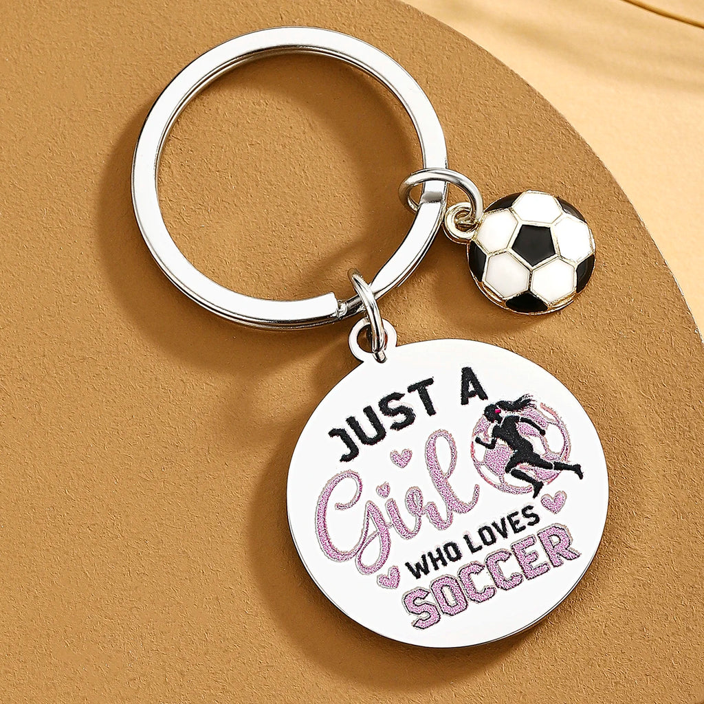 Soccer Gifts For Girls Women Best Soccer Themed Gift For soccer Players soccers Lover Gift For Unique soccers Keychain