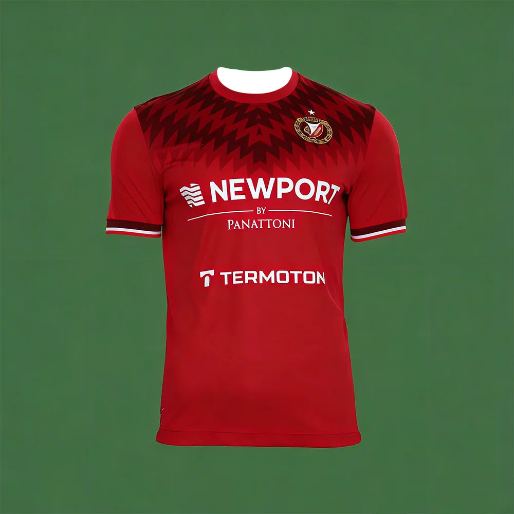 2026 New Widzew Łódź Polish League Fan Version Short Sleeve Football Shirt Breathable Quick Dry Sport T-Shirt Team Uniforms