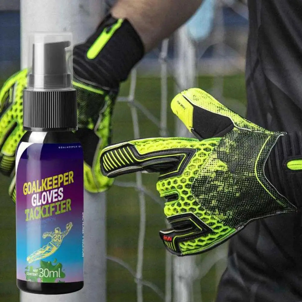 30ML Goalkeeper Glove Football Grip Spray For Goalkeeping Gloves Non-slip Enhanced Sticky Baseball Replacement Glove Glue