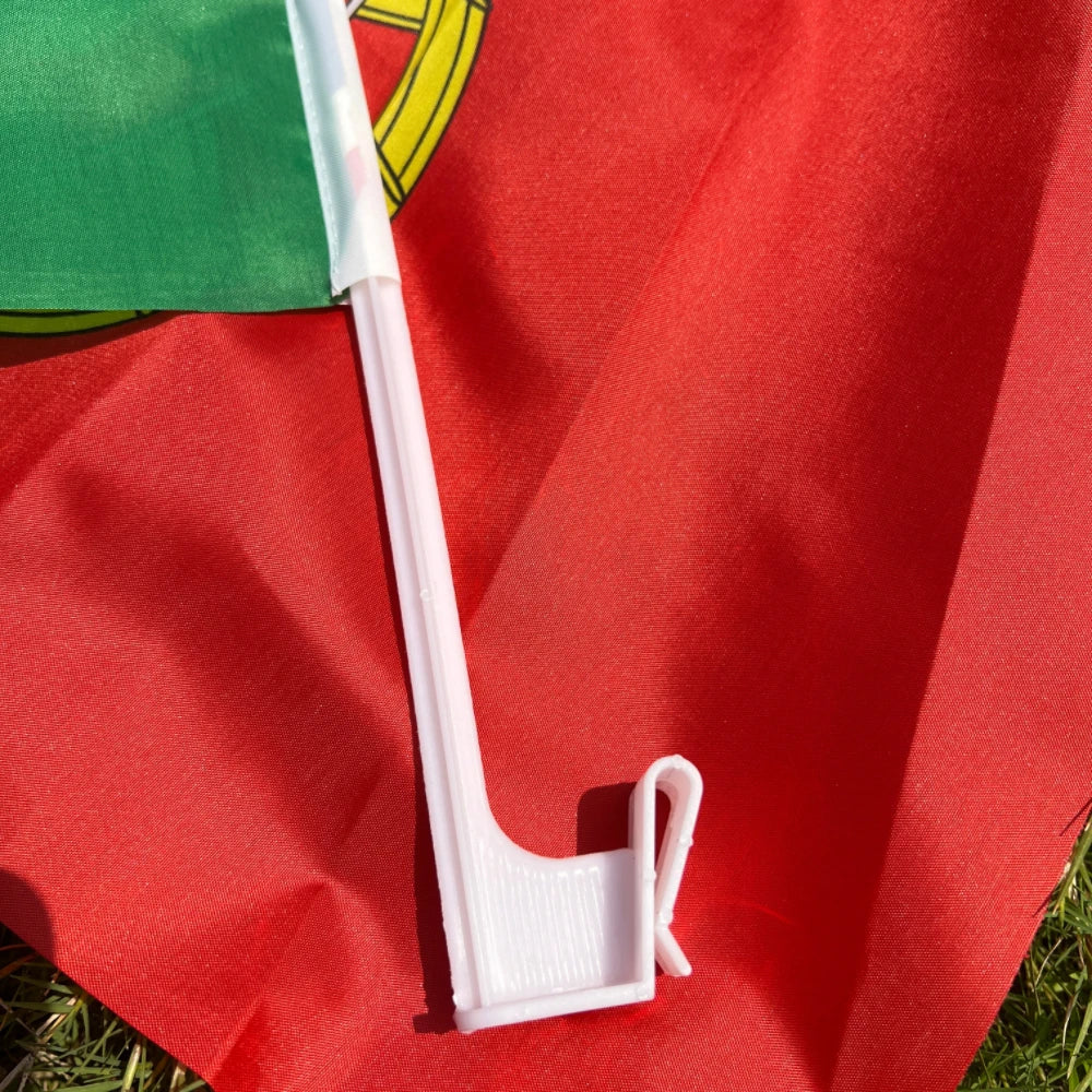 Portugal Flag - Premium Car Flag Set