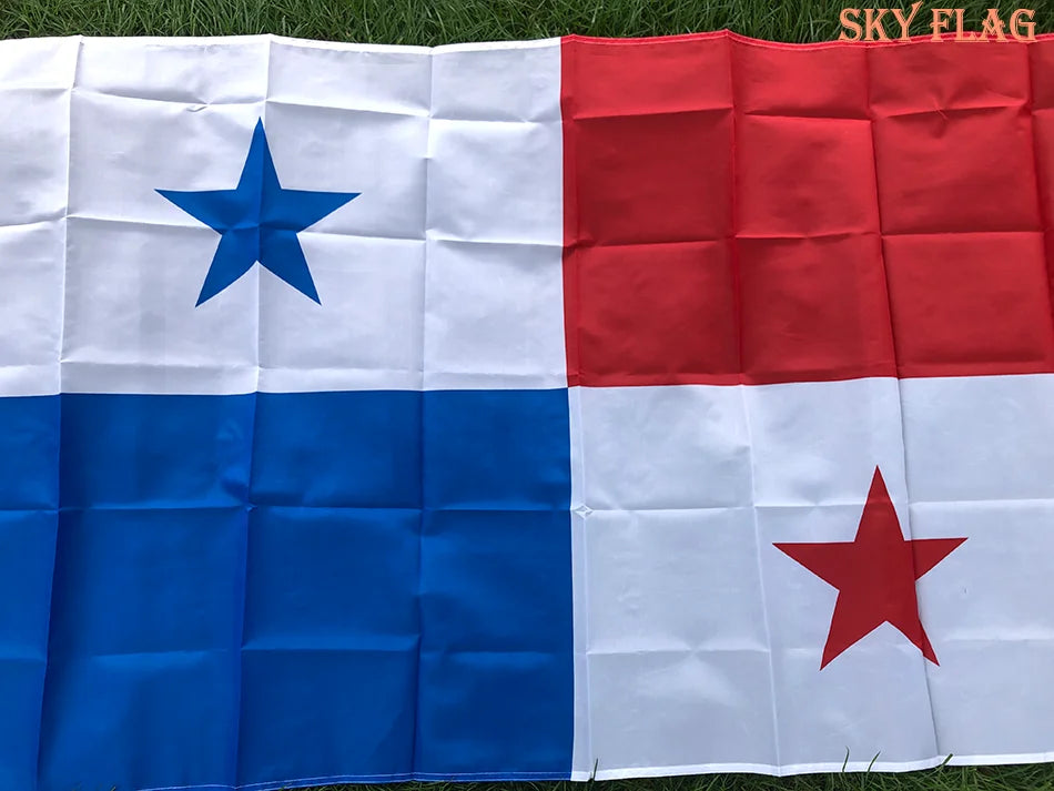 Panama Flag – Premium Polyester National Banner 90x150cm (3x5ft)