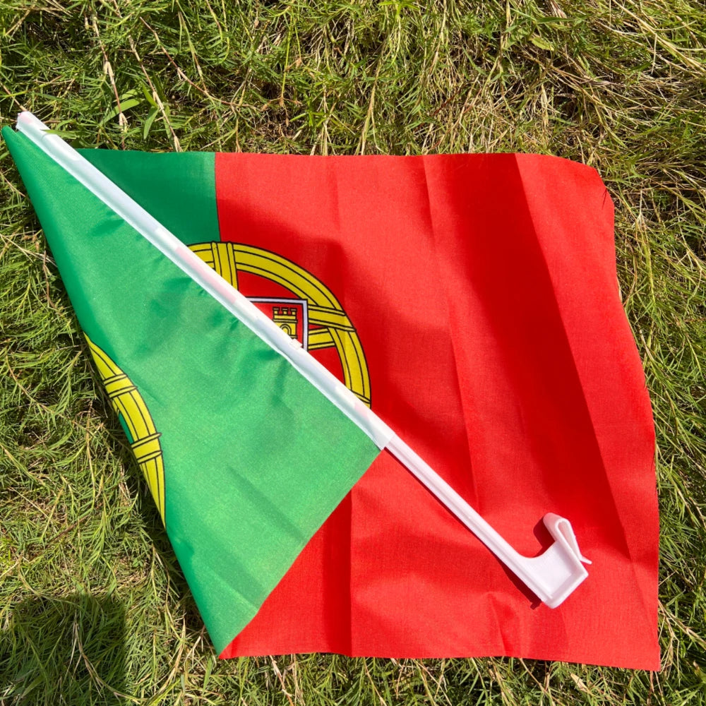 Portugal Flag - Premium Car Flag Set