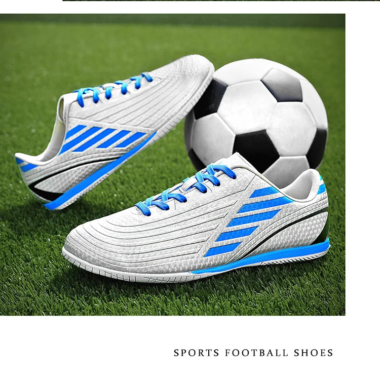 Indoor Soccer Shoes – Men's Futsal Boots for Hard Court (Sizes 32–45)